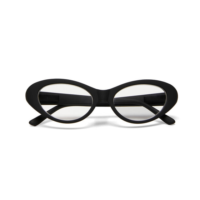 Occhiali da lettura Lina Okkia in policarbonato forma cat eye +2.50