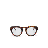 OKKIA Zeno Round Occhiali da Lettura Unisex Avana +2.00