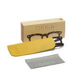 OKKIA Firenze Occhiali da Lettura Unisex Avana +2.50