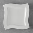 Piatto piano NewWave Villeroy & Boch in porcellana premium 27x27 cm