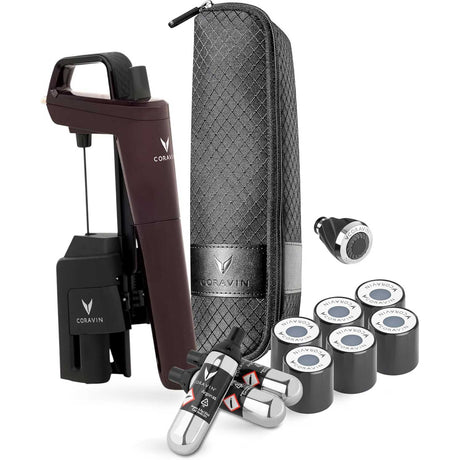 Sistema conservazione vino Coravin Timeless Six+ in metallo e silicone
