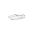 Vassoio Tiffany Guzzini in plastica trasparente 32x22,5 cm