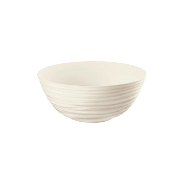 Insalatiera Tierra Guzzini in plastica riciclata bianco latte 25 cm