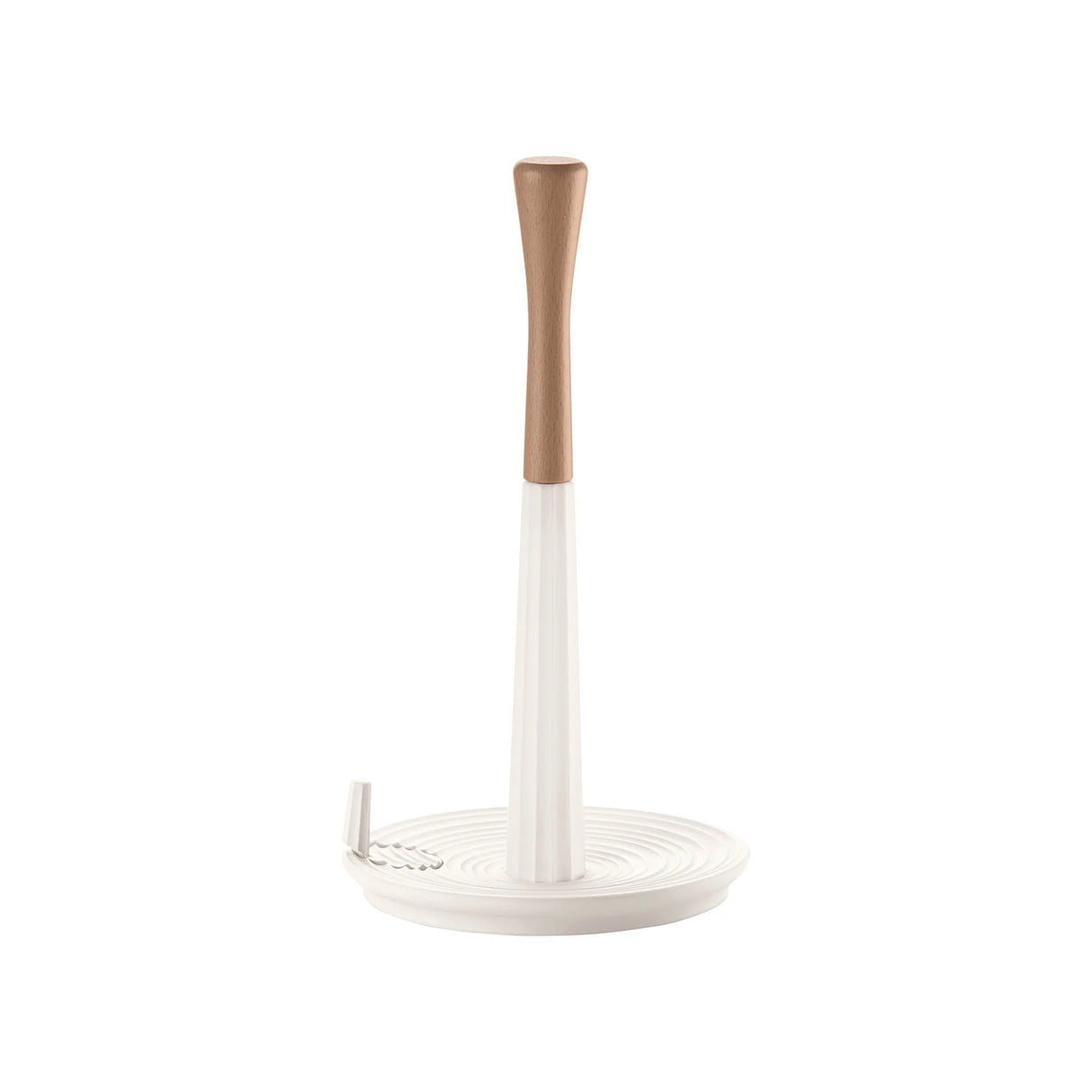 GUZZINI Tierra Porta Rotolo Roll&Tear 30cm Plastica Bianco Latte