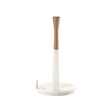 GUZZINI Tierra Porta Rotolo Roll&Tear 30cm Plastica Bianco Latte