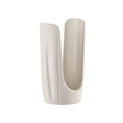 Portabicchieri Tierra Guzzini in plastica riciclata bianco latte 18,5 cm