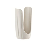 Portabicchieri Tierra Guzzini in plastica riciclata bianco latte 18,5 cm
