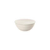 GUZZINI Tierra Ciotola con Coperchio M 18cm Plastica Bianco Latte