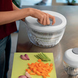 GUZZINI Preparation Centrifuga per Insalata Spin&Store 5L Bianco in Plastica