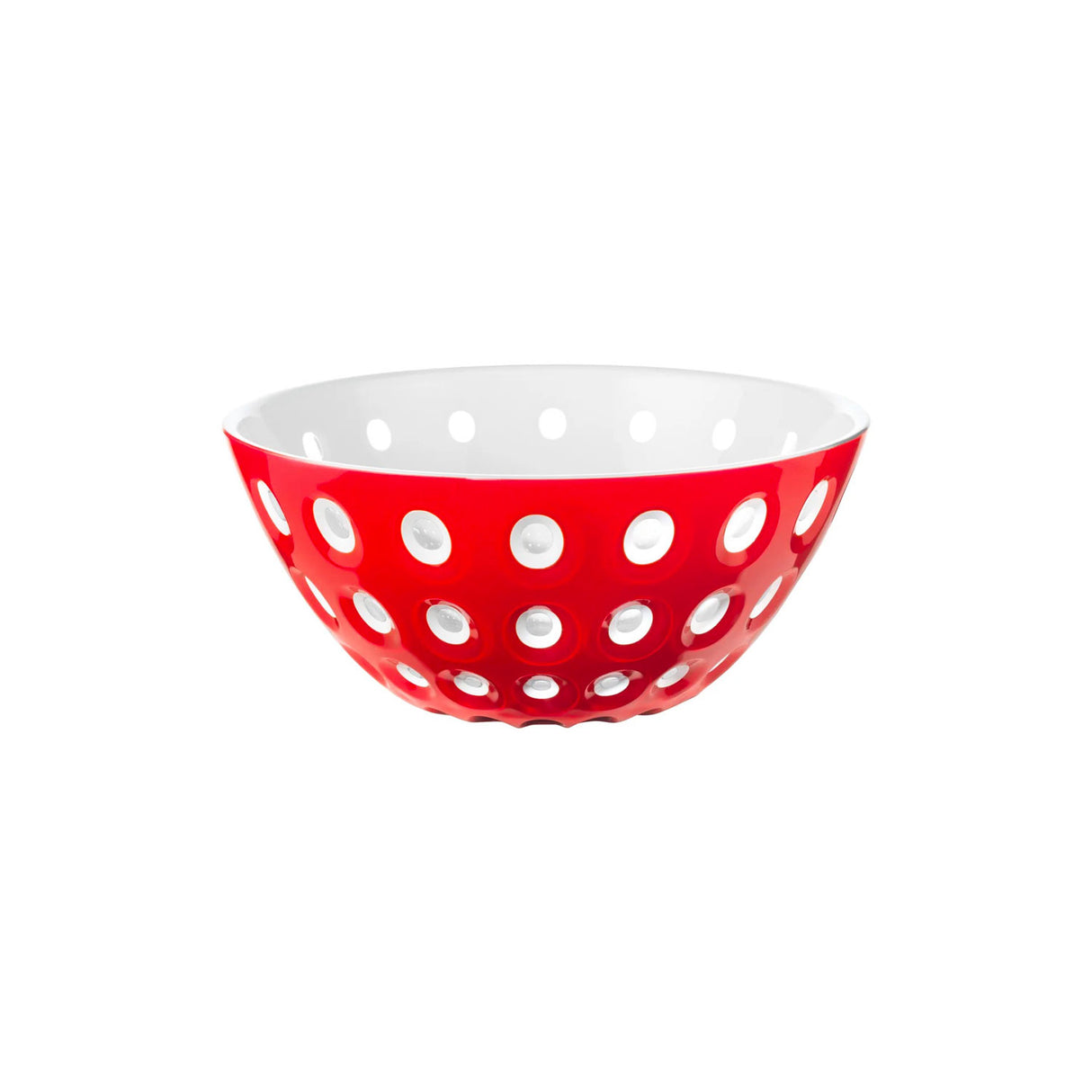 Insalatiera Le Murrine Guzzini in plastica tricolore diametro 25 cm