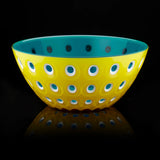 GUZZINI Le Murrine Ciotola Insalatiera 25cm Rosso Bianco Plastica