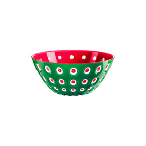 Insalatiera Le Murrine Guzzini in plastica tricolore diametro 20 cm