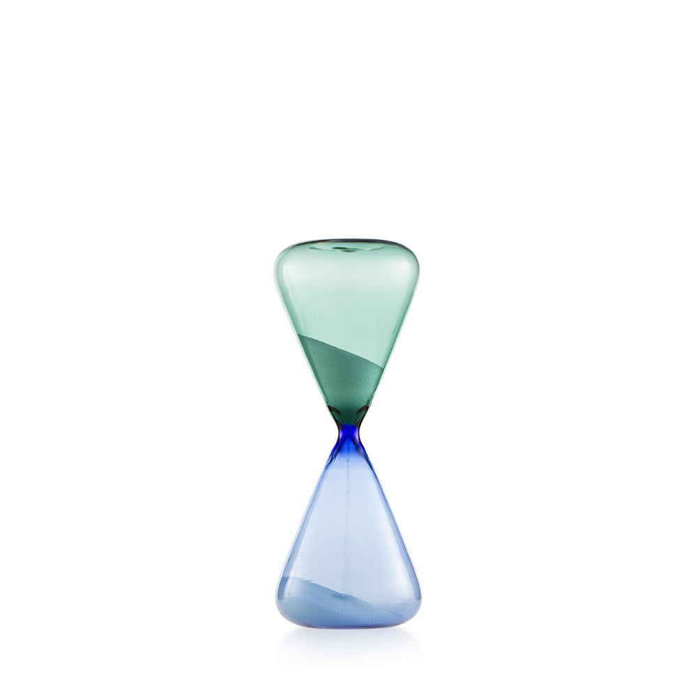 Clessidra Momentum Emò Italia in vetro soffiato 7x20 cm