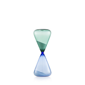 Clessidra Momentum Emò Italia in vetro soffiato 7x20 cm