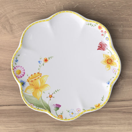 Piatto colazione Spring Awakening Villeroy & Boch in porcellana 22 cm