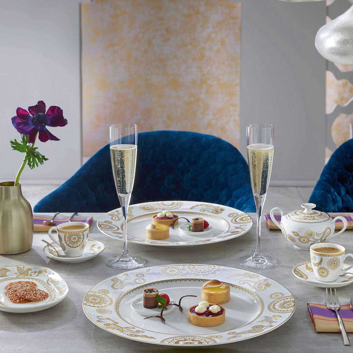 VILLEROY & BOCH Maxima Calice da Champagne Spumante Set 4 Pezzi 120ml Cristallo
