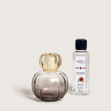 Lampada catalitica Lampe Berger Corali in vetro grigio con rilievi 250 ml
