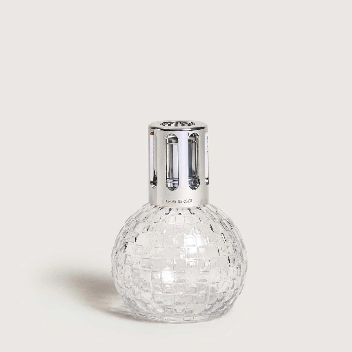 LAMPE BERGER Lampada Catalitica Cofanetto Disco Trasparent con Flacone 250ml Liliflora