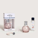 LAMPE BERGER Lampada Catalitica Cofanetto Disco Rose con Flacone 250ml Douceur de Pamplemousse