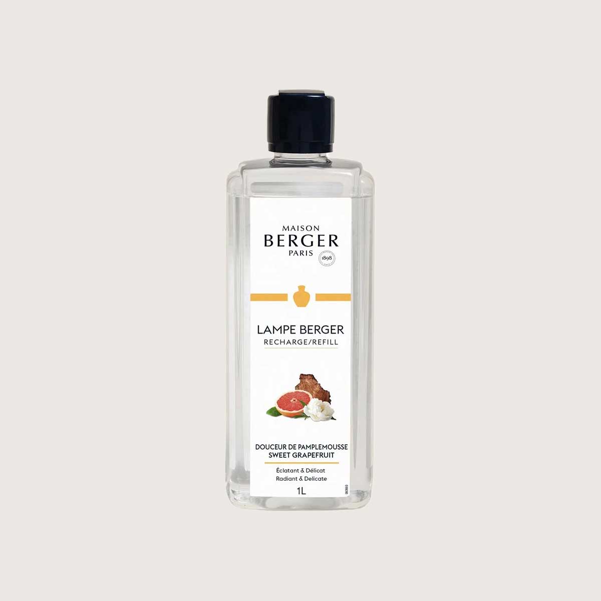 LAMPE BERGER Ricarica per Lampada Catalitica 1L Douceur de Pamplemousse
