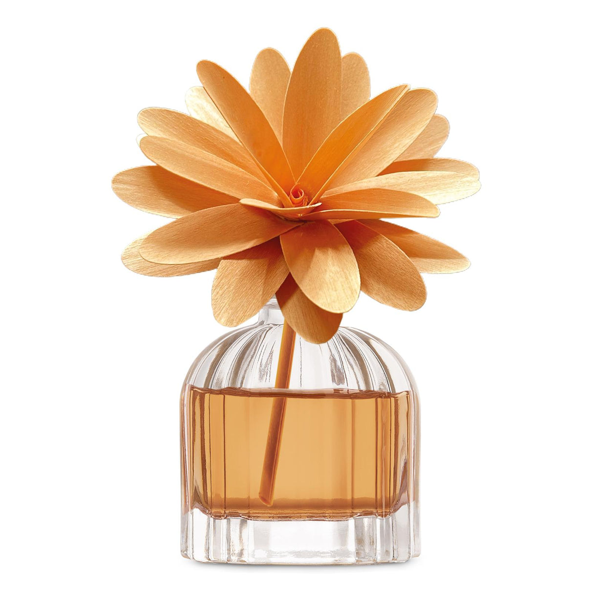 Diffusore Flower Muhà con fiore in legno fragranza Cedro e Bergamotto 60 ml