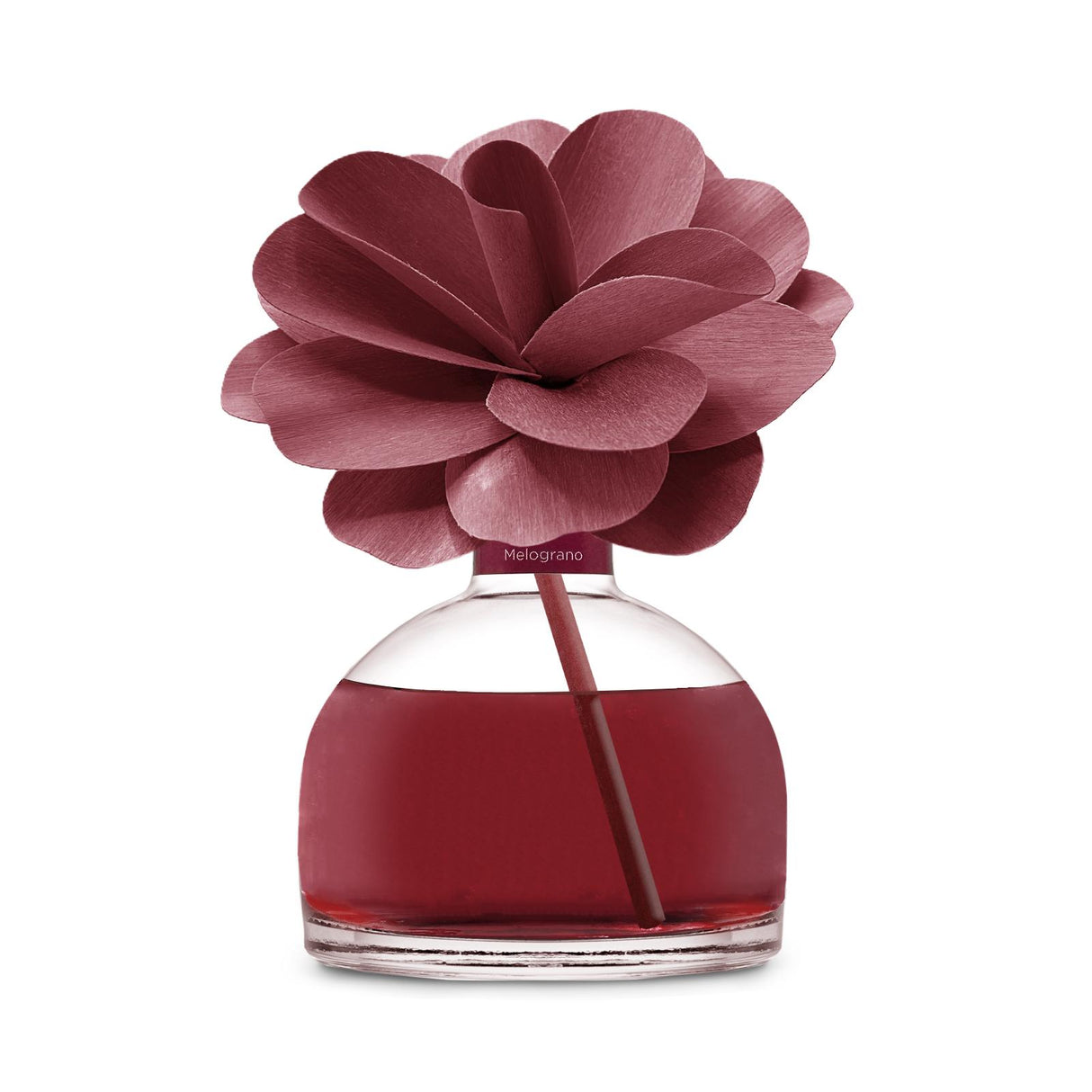 Diffusore a bastoncino Muha' Flower con fiore in legno 200 ml Melograno