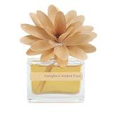Diffusore Flower Muha con fiore in legno 30 ml Vaniglia e Ambra Pura