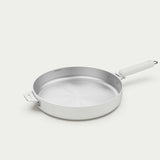 COOKUT La Meravigliosa Padella con Manici 28cm Bianco Acciaio Inox