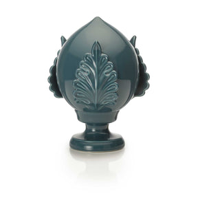 Pumo pugliese Palais Royal in ceramica blu ottanio 20 cm