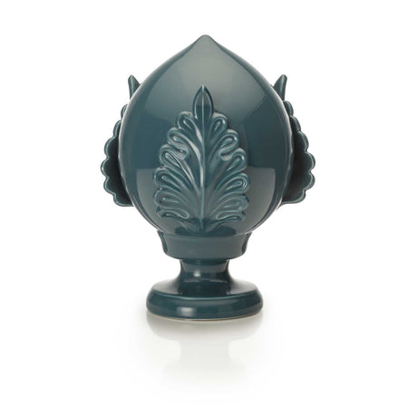 Pumo pugliese Palais Royal in ceramica blu ottanio 20 cm