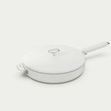 COOKUT La Meravigliosa Coperchio per Pentola 28cm Bianco Acciaio Inox