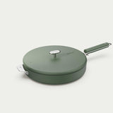 COOKUT La Meravigliosa Coperchio per Pentola 28cm Verde Acciaio Inox