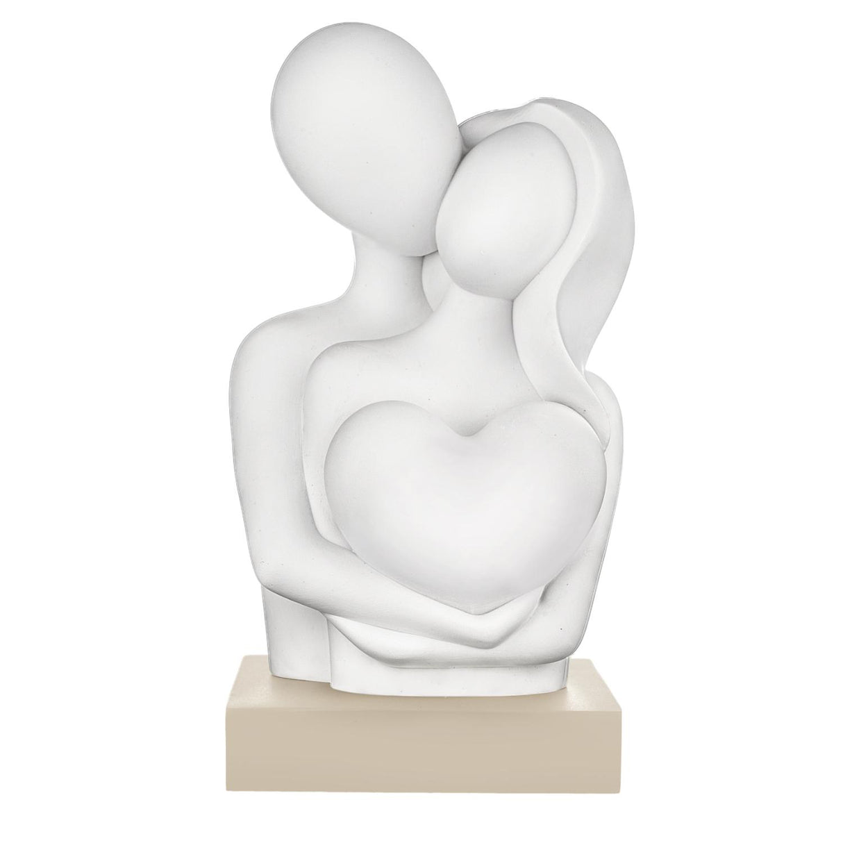 BONGELLI PREZIOSI Figura Coppia Abbraccio 11cm Nocciola