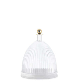 Centrotavola Le Cupole Kartell in tecnopolimero bianco 24x30,5 cm