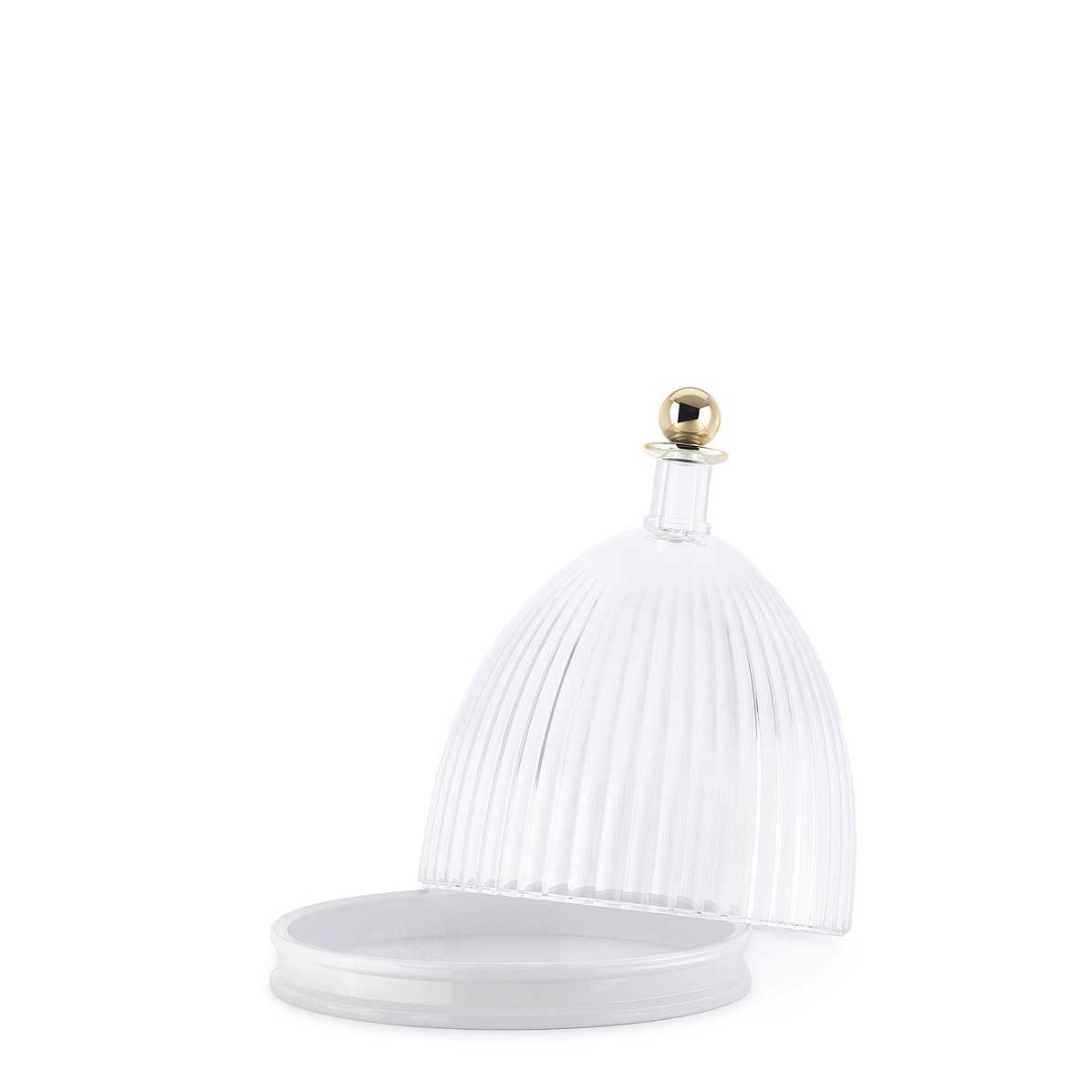 KARTELL Le Cupole Contenitore Centrotavola 24x30,5cm Bianco PMMA