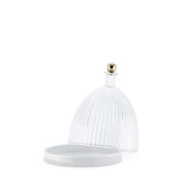 KARTELL Le Cupole Contenitore Centrotavola 24x30,5cm Bianco PMMA