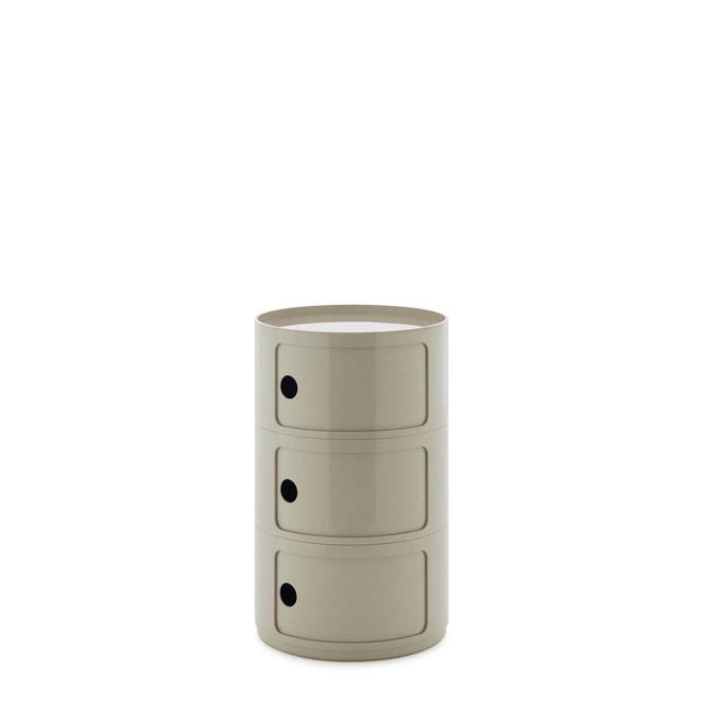 Componibili New Big Kartell in plastica 3 cassetti 42x69,5 cm