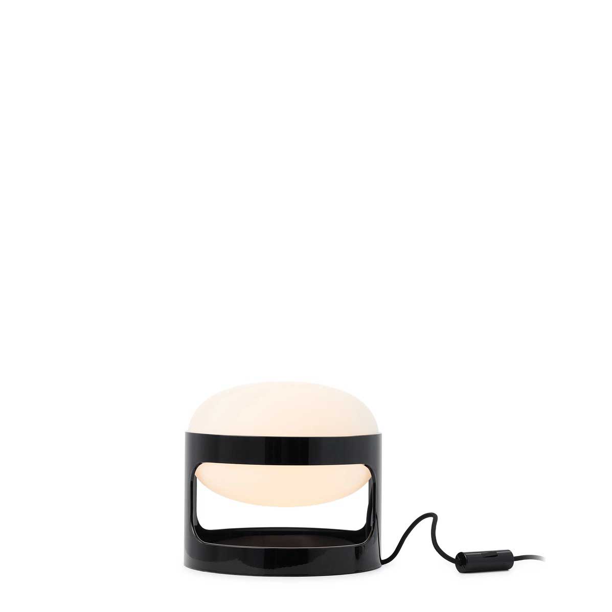 Lampada da tavolo KD28 Kartell in PMMA nero 25x23 cm