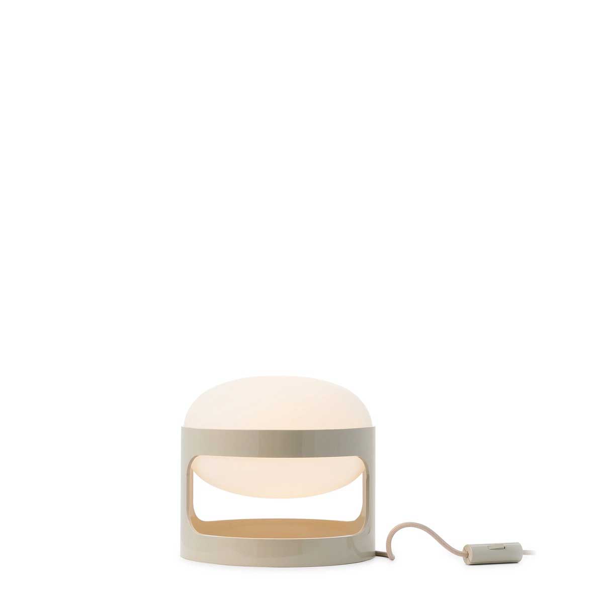 Lampada da tavolo KD28 Kartell in PMMA color tortora 25x23 cm