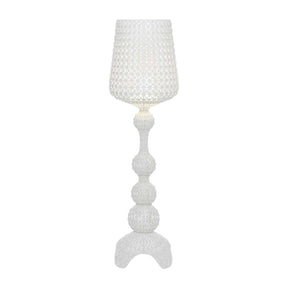 Lampada da terra Kabuki Kartell in tecnopolimero con trama traforata