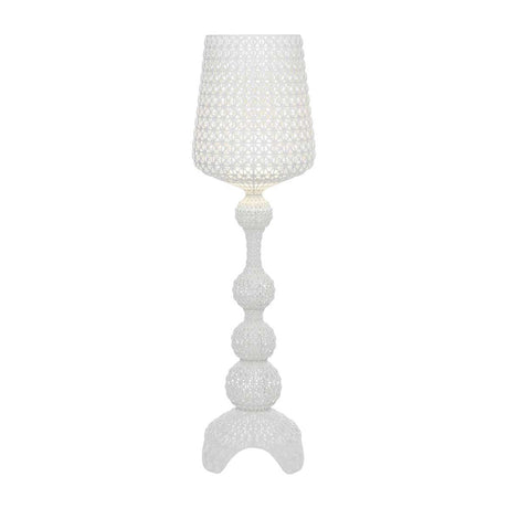 Lampada da terra Kabuki Kartell in tecnopolimero con trama traforata