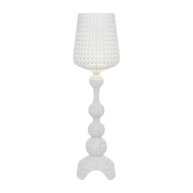 Lampada da terra Kabuki Kartell in tecnopolimero con trama traforata