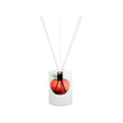Diffusore di fragranza Brandani in vetro trasparente con bastoncini 9x12 cm
