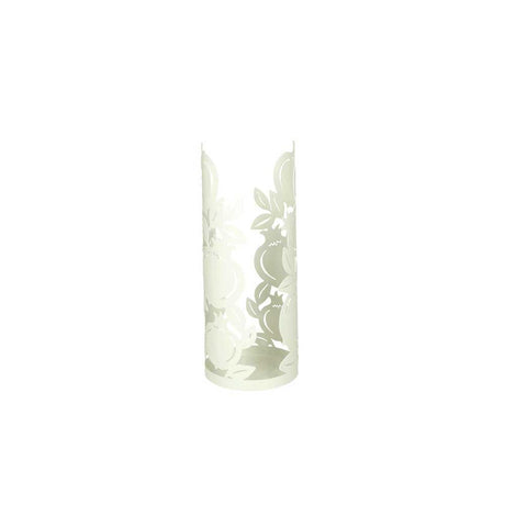 Portabicchieri Melograno Brandani in metallo bianco 22x9 cm