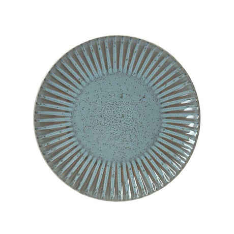 Piatto frutta Melange Brandani in stoneware color acquamarina 21 cm