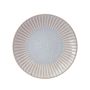 Piatto frutta Melange Brandani in stoneware color avorio 21 cm