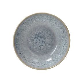 Piatto fondo Melange Brandani in stoneware color avorio 20,5 cm