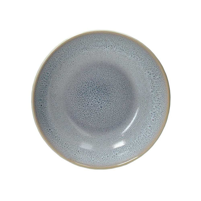 Piatto fondo Melange Brandani in stoneware color avorio 20,5 cm