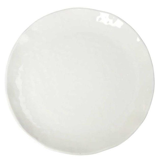 Piatto frutta Evergreen Brandani in melamina bianca 21,5 cm
