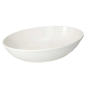 Insalatiera ovale Brandani in melamina bianca 33x23 cm